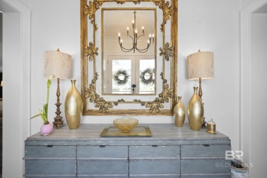 This gold fortified white painted concrete board home in the on Lakewood Golf Club in Alabama - for sale on GolfHomes.com, golf home, golf lot