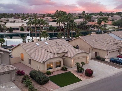 WATERFRONT LIVING in the heart of Oakwood Lakes. This TURN KEY on Ironwood Golf Club in Arizona - for sale on GolfHomes.com, golf home, golf lot