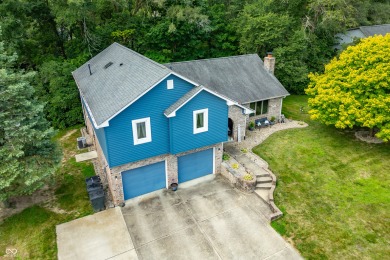 Welcome home to this custom built, spacious home tucked away on on Prestwick Country Club in Indiana - for sale on GolfHomes.com, golf home, golf lot