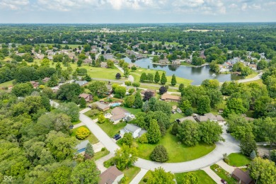 Welcome home to this custom built, spacious home tucked away on on Prestwick Country Club in Indiana - for sale on GolfHomes.com, golf home, golf lot