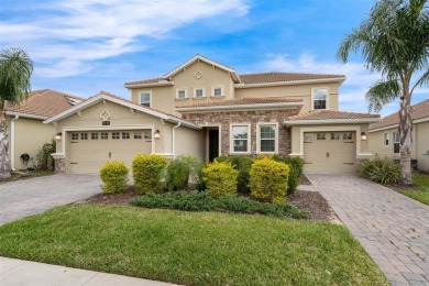 This cutting-edge Next Gen home offers two stories of modern on ChampionsGate Golf Resort in Florida - for sale on GolfHomes.com, golf home, golf lot