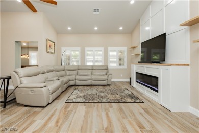 Located in coveted Sun City Summerlin 55+ community! Turnkey on Highland Falls Golf Club in Nevada - for sale on GolfHomes.com, golf home, golf lot