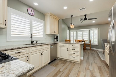 Located in coveted Sun City Summerlin 55+ community! Turnkey on Highland Falls Golf Club in Nevada - for sale on GolfHomes.com, golf home, golf lot