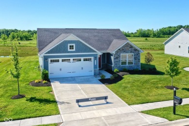 Located in the serene Heartland Crossing community, this newly on Heartland Crossing Golf Links in Indiana - for sale on GolfHomes.com, golf home, golf lot