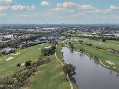 A first floor spacious two bedroom plus den is finally available on Estero Country Club in Florida - for sale on GolfHomes.com, golf home, golf lot