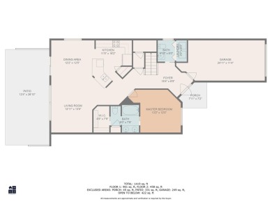 Welcome to this beautifully updated 3 bed/2.5 bath END unit on Arrowhead Country Club in South Carolina - for sale on GolfHomes.com, golf home, golf lot
