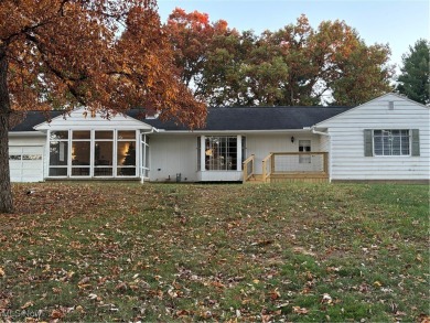 Location, character and space!  This sprawling ranch nestled in on Zanesville Country Club in Ohio - for sale on GolfHomes.com, golf home, golf lot