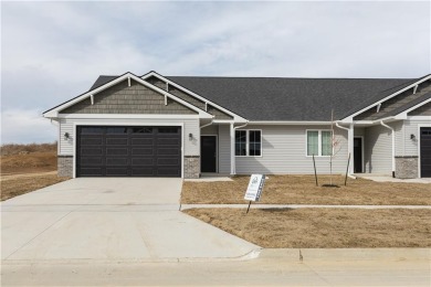 New Construction Ranch Townhome built by Ground Breaker Homes on Indianola Golf and Country Club in Iowa - for sale on GolfHomes.com, golf home, golf lot