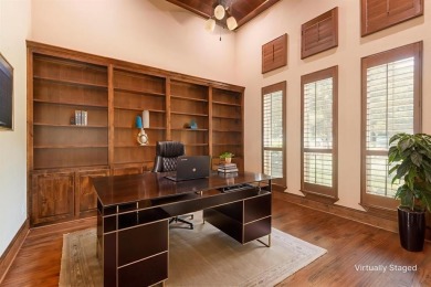 Step inside to a world of custom sophistication where no detail on The Golf Club At Twin Creeks in Texas - for sale on GolfHomes.com, golf home, golf lot