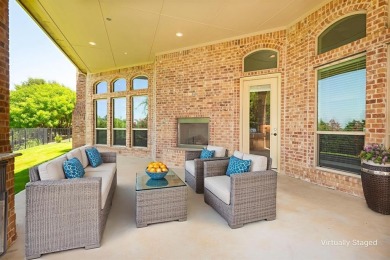 Step inside to a world of custom sophistication where no detail on The Golf Club At Twin Creeks in Texas - for sale on GolfHomes.com, golf home, golf lot