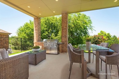 Step inside to a world of custom sophistication where no detail on The Golf Club At Twin Creeks in Texas - for sale on GolfHomes.com, golf home, golf lot