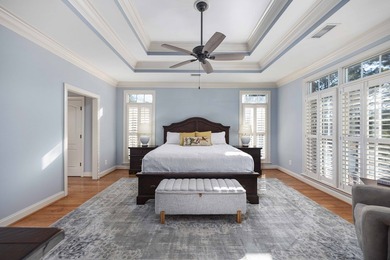 Discover refined living in this beautifully appointed residence on Maple Ridge Golf Club in Georgia - for sale on GolfHomes.com, golf home, golf lot