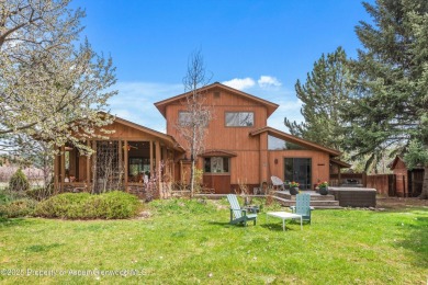 A beautiful corner lot location on a stream in the one-of-a-kind on Ranch at Roaring Fork Golf Course in Colorado - for sale on GolfHomes.com, golf home, golf lot