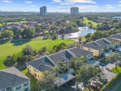 This is a pet-friendly and furnished 2-bedroom, 2-bathroom 1st on Hammock Bay in Florida - for sale on GolfHomes.com, golf home, golf lot