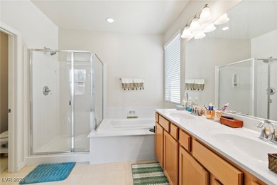PRISTINE SINGLE STORY VACATION HOME located in Guard Gated Golf on Rhodes Ranch Golf Club in Nevada - for sale on GolfHomes.com, golf home, golf lot