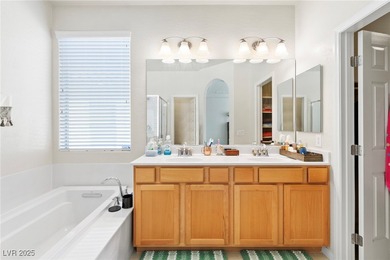PRISTINE SINGLE STORY VACATION HOME located in Guard Gated Golf on Rhodes Ranch Golf Club in Nevada - for sale on GolfHomes.com, golf home, golf lot