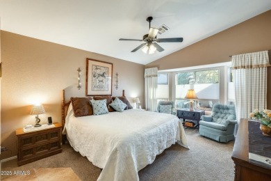 Awesome FURNISHED 2bd/2ba split plan with HUGE Double Slider on Sun Village Golf Course in Arizona - for sale on GolfHomes.com, golf home, golf lot