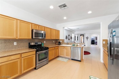 PRISTINE SINGLE STORY VACATION HOME located in Guard Gated Golf on Rhodes Ranch Golf Club in Nevada - for sale on GolfHomes.com, golf home, golf lot