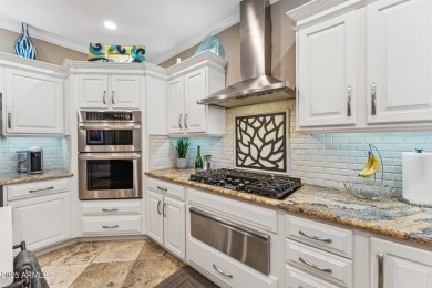 One-of-a-kind, remodeled, EXTENDED Sienna model on a large on Sun Lakes Country Club in Arizona - for sale on GolfHomes.com, golf home, golf lot