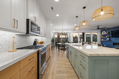 Turnkey luxury in TAVA Resort with amenity and golf-course views on Sand Hollow Golf Resort in Utah - for sale on GolfHomes.com, golf home, golf lot