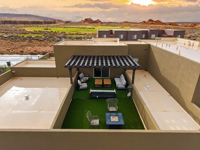 Turnkey luxury in TAVA Resort with amenity and golf-course views on Sand Hollow Golf Resort in Utah - for sale on GolfHomes.com, golf home, golf lot
