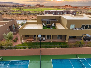 Turnkey luxury in TAVA Resort with amenity and golf-course views on Sand Hollow Golf Resort in Utah - for sale on GolfHomes.com, golf home, golf lot