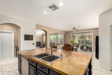 Welcome to this stunning 5 bedroom 3 bathroom home with private on Trilogy Golf Club At Power Ranch in Arizona - for sale on GolfHomes.com, golf home, golf lot