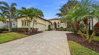 Step into this stunning custom residence in the highly sought on IMG Academies Golf and Country Club in Florida - for sale on GolfHomes.com, golf home, golf lot