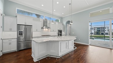 Step into this stunning custom residence in the highly sought on IMG Academies Golf and Country Club in Florida - for sale on GolfHomes.com, golf home, golf lot