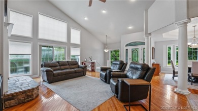 Rare 5-bedroom, 4.5-bath home in Hawk Island Estates! Inside on The Oaks Golf Course in Missouri - for sale on GolfHomes.com, golf home, golf lot