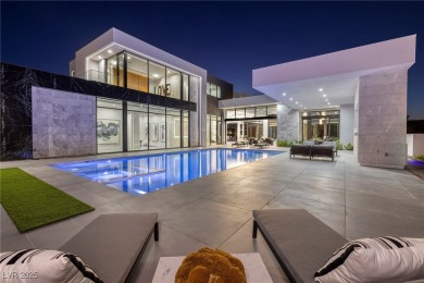 The Taylor Estate's elevated location is set btwn striking on The Summit Club in Nevada - for sale on GolfHomes.com, golf home, golf lot