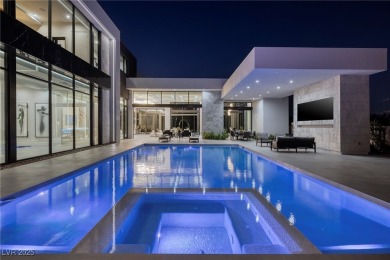 The Taylor Estate's elevated location is set btwn striking on The Summit Club in Nevada - for sale on GolfHomes.com, golf home, golf lot
