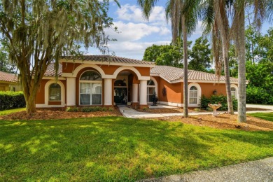 Stunning 4BR/2.5BA pool home on an oversized lot in the gated on East Lake Woodlands Country Club in Florida - for sale on GolfHomes.com, golf home, golf lot