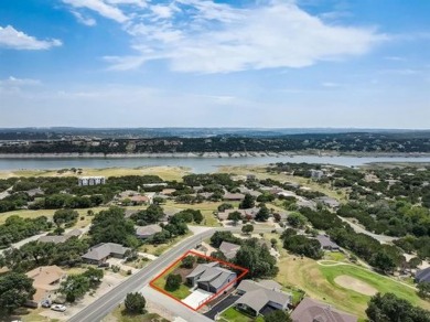 Experience lakeside living in this exquisite brand-new custom on Highland Lakes Golf Course in Texas - for sale on GolfHomes.com, golf home, golf lot