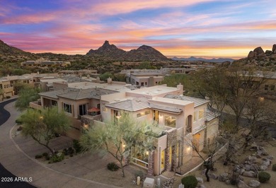 Stunning townhome in the prestigious Troon North golf course on Troon North Golf Club  in Arizona - for sale on GolfHomes.com, golf home, golf lot