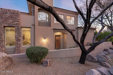 Stunning townhome in the prestigious Troon North golf course on Troon North Golf Club  in Arizona - for sale on GolfHomes.com, golf home, golf lot