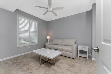 Sweeping golf course AND water views abound from this desirable on Heritage Landing Golf  in Florida - for sale on GolfHomes.com, golf home, golf lot