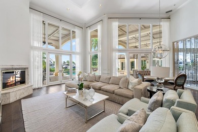Experience waterfront living at its finest in this rare on Jonathans Landing Golf Club in Florida - for sale on GolfHomes.com, golf home, golf lot