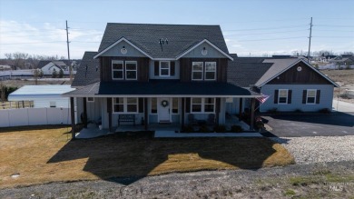 WELCOME TO YOUR MODERN FARMHOUSE, CUSTOM-BUILT DREAM HOME in on Purple Sage Golf Course in Idaho - for sale on GolfHomes.com, golf home, golf lot