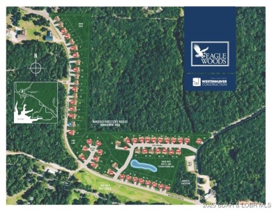 NEW CONSTRUCTION HOMES - FINAL PHASE IN EAGLE WOODS, OSAGE on The Oaks Golf Course in Missouri - for sale on GolfHomes.com, golf home, golf lot
