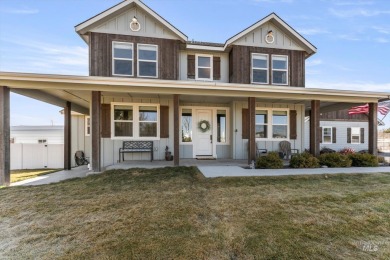 WELCOME TO YOUR MODERN FARMHOUSE, CUSTOM-BUILT DREAM HOME in on Purple Sage Golf Course in Idaho - for sale on GolfHomes.com, golf home, golf lot