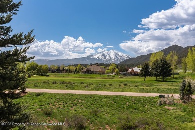 Protected views of Sopris and at the end of cul-de-sac near the on Aspen Glen Club in Colorado - for sale on GolfHomes.com, golf home, golf lot