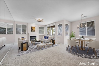 Discover luxury living in this stunning two-story corner unit on TPC at Summerlin in Nevada - for sale on GolfHomes.com, golf home, golf lot