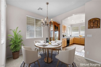 Discover luxury living in this stunning two-story corner unit on TPC at Summerlin in Nevada - for sale on GolfHomes.com, golf home, golf lot