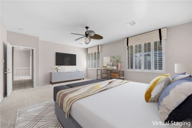 Discover luxury living in this stunning two-story corner unit on TPC at Summerlin in Nevada - for sale on GolfHomes.com, golf home, golf lot