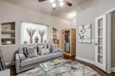 Gorgeous home with a stone & brick exterior and beautiful curb on Mansfield National Golf Club in Texas - for sale on GolfHomes.com, golf home, golf lot