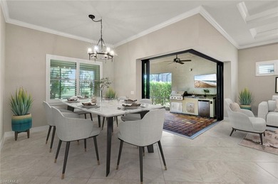 Luxury and Serenity in One of Naples' Most Coveted Communities on Calusa Pines Golf Club in Florida - for sale on GolfHomes.com, golf home, golf lot