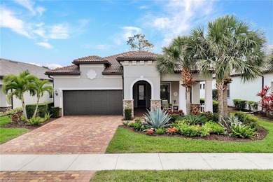 Luxury and Serenity in One of Naples' Most Coveted Communities on Calusa Pines Golf Club in Florida - for sale on GolfHomes.com, golf home, golf lot