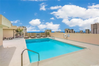 Studio unit at Fairway Villa. Washer/Dryer in unit which is on Ala Wai Golf Course in Hawaii - for sale on GolfHomes.com, golf home, golf lot