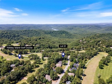 Ready to build in Holiday Island? Partially cleared, level on Holiday Island Golf Course in Arkansas - for sale on GolfHomes.com, golf home, golf lot